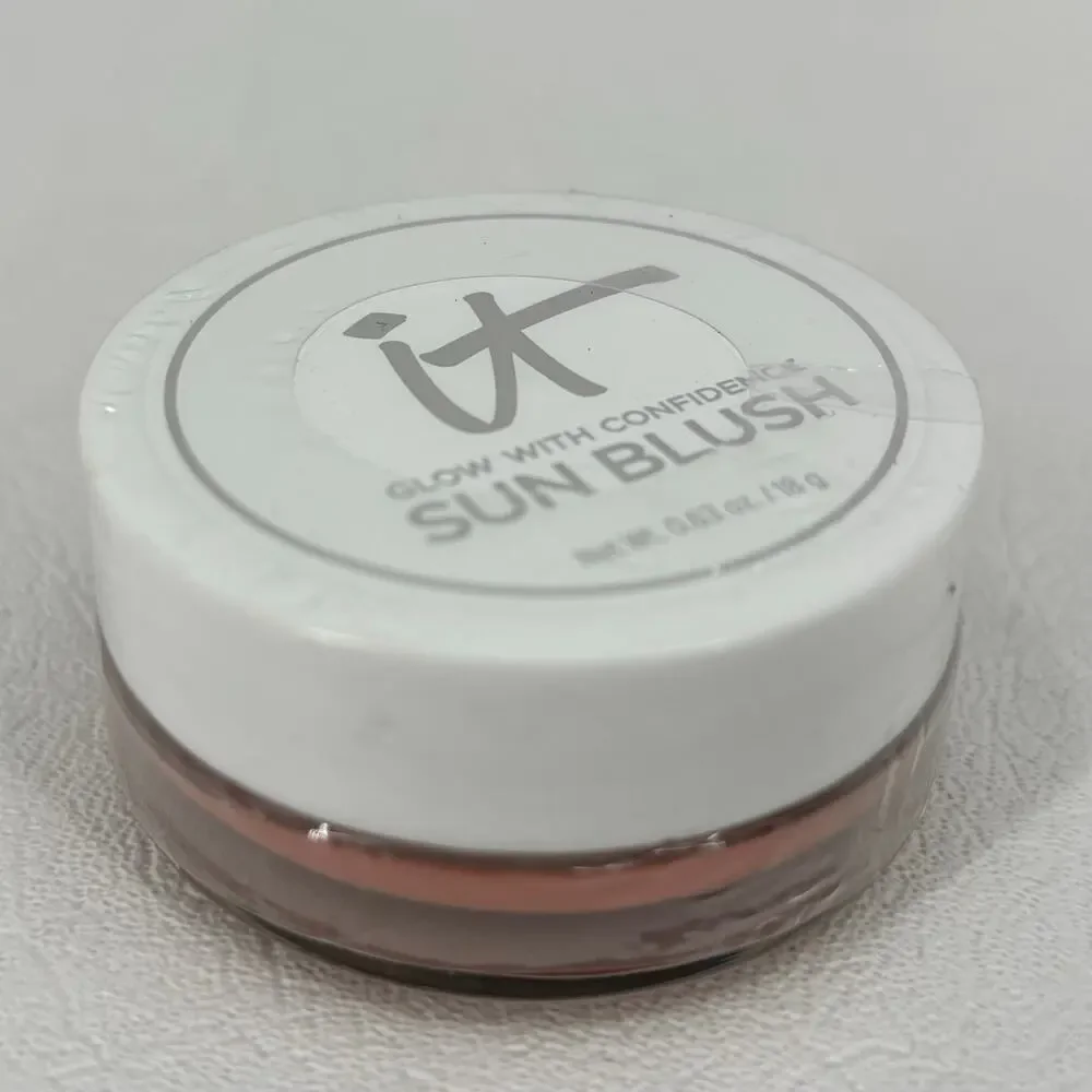IT Cosmetics Sun Blush Bronzer Glow With Confidence 0.63 oz Sunlit 10 NEW SEALED
